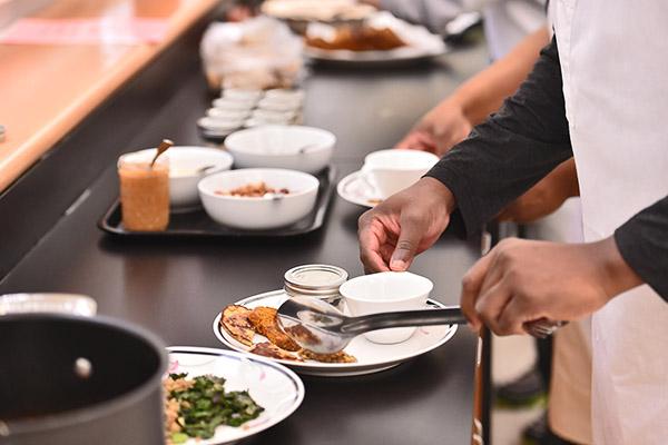 nutrition students cooking